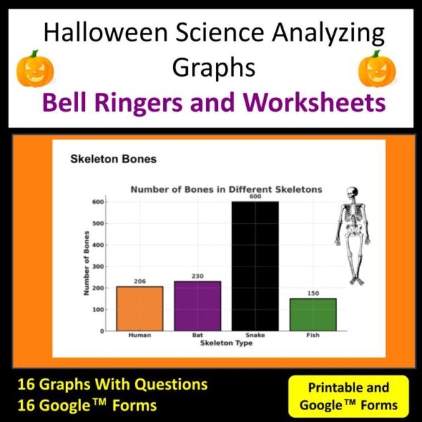Halloween Science Graph Worksheets