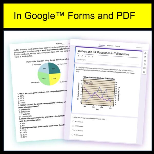 3rd 4th 5th Grade Science Bell Ringers Data Graphs Upper Grade Science Warmups - Image 2