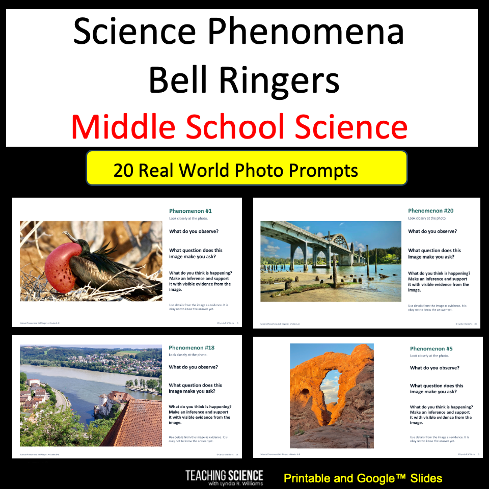  science phenomena bell ringer