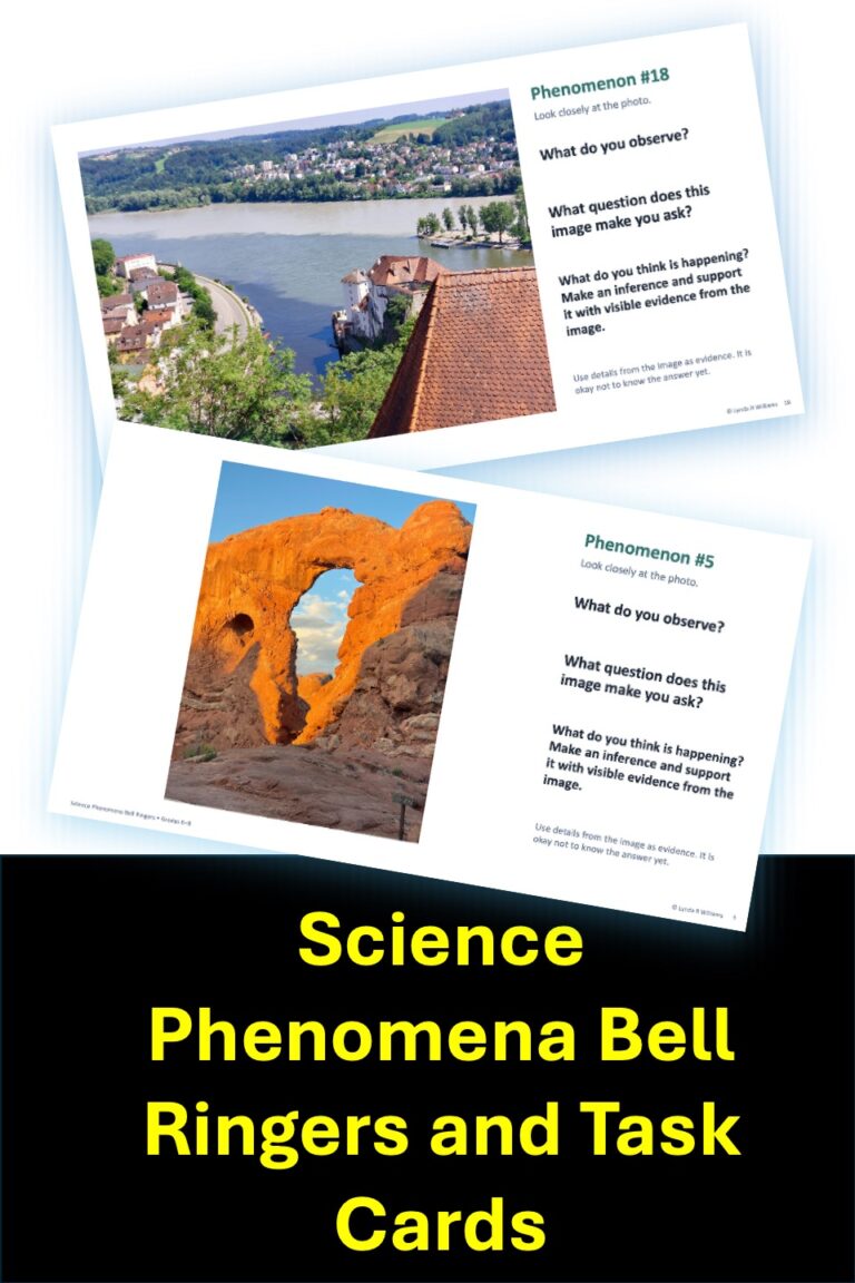Science phenomena for inferences