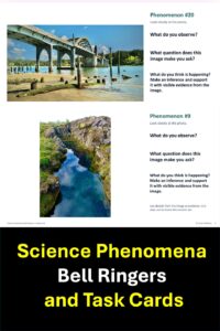 Science Phenomena bell ringers