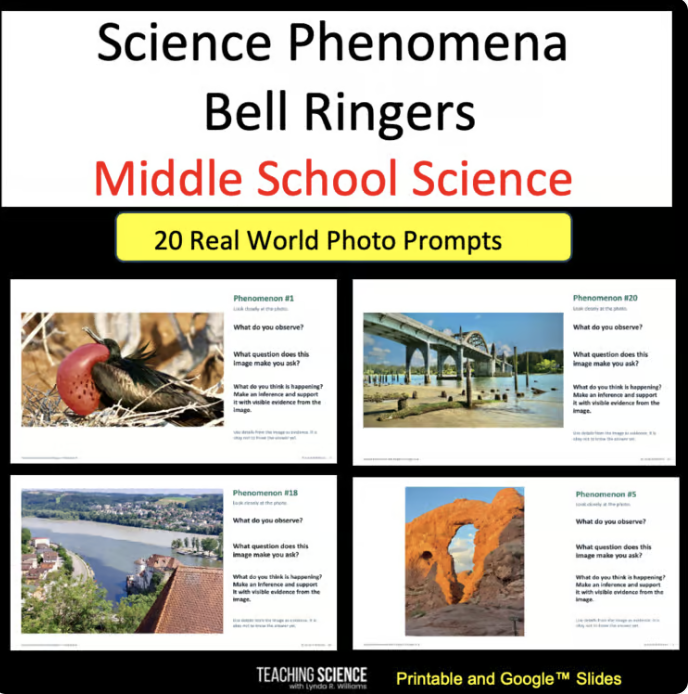 using phenomena to support claim evidence and reasoning