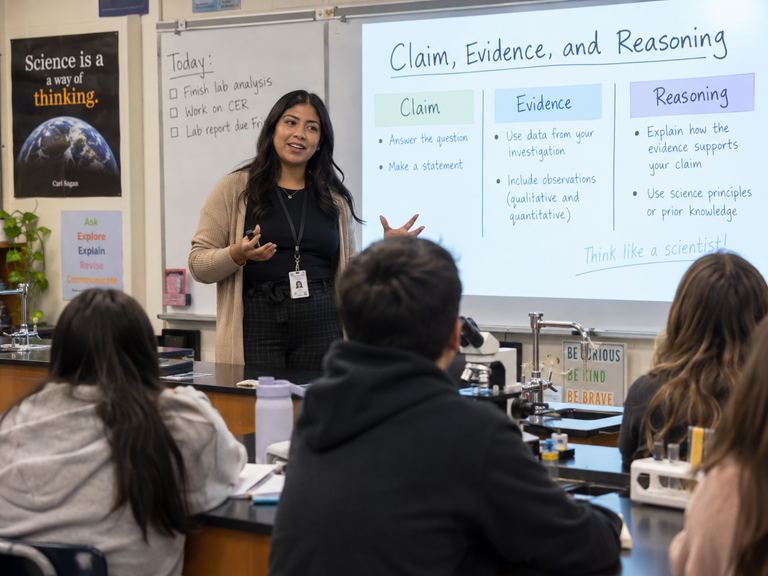 How to teach CER in Science